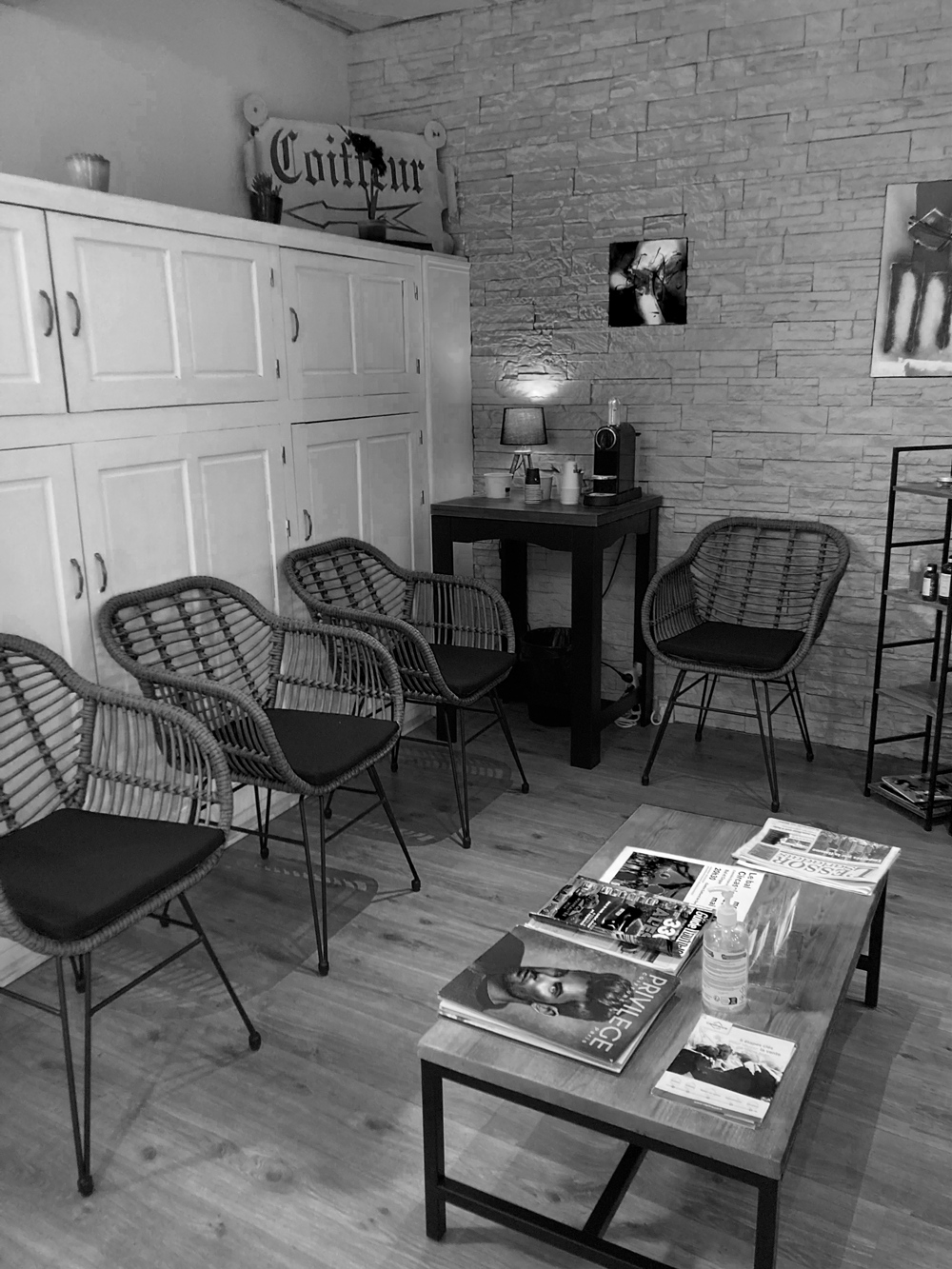 Vue intérieure Salon La Coupe